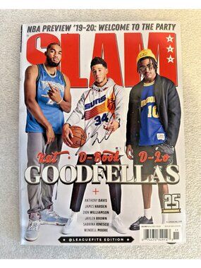 Devin Booker Signed Autographed Phoenix Suns Slam Magazine 2019 Rare Issue GPS